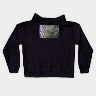 Pine Branch Border Kids Hoodie